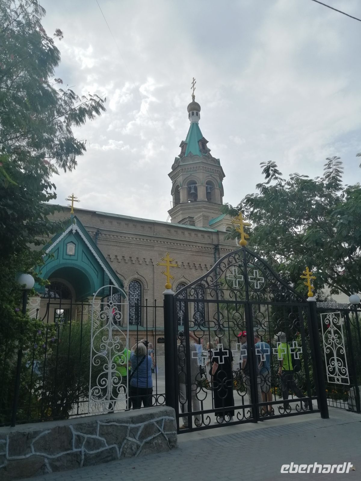 Besichtigung der russisch-orthodoxen Kirche in Samarkand
