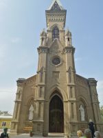 Besichtigung der katholischen Kirche in Samarkand