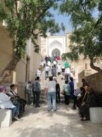 das Ensemble Schahi-Sinda - eine Gräberstraße und eine der bekanntesten Nekropolen in Zentralasien, Samarkand