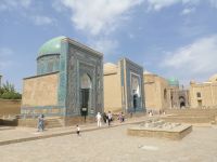 Das Ensemble Schahi-Sinda - Gräberstraße und eine der bekanntesten Nekropolen in Zentralasien