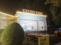 Das letzte Abendessen in Taschkent im Restaurant Gijduvon
