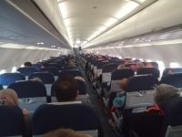 Im Flieger nach Urgentsch