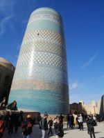 Kalta-Minor-Minarett (kurzes Minarett) in Chiwa