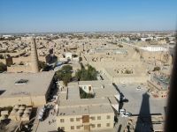 Blick auf die Altstadt Itchan-Kala vom Minarett Islam-Khodja, Chiwa
