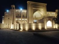 nächtlicher Spaziergang durch die Altstadt von Chiwa (Itchan-Kala) zum Hotel