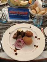 Abendessen im Hotel Wyndham Buchara