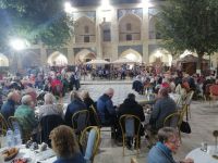 Traditioneller Folkloreabend in der Medrese Nodir Devon Begi, Buchara