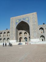 Tilya-Kari-Medrese am Registan-Platz, Samarkand
