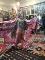 Besuch des Ateliers für Batik und Seidenstoffbemalung von Valentina Romanenko, Samarkand