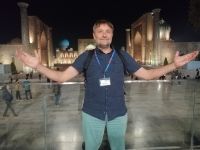 am Registan-Platz, Samarkand