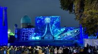 Lasershow, Samarkand 