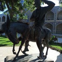Buchara: Rundgang in der Altstadt: Hodscha Nasreddin &ndash; &copy; Inge Bily (Eberhardt TRAVEL)