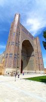 Samarkand: Mausoleumskomplex Gur-Emir mit dem Grab des berühmten Timur Lenk &ndash; &copy; Inge Bily (Eberhardt TRAVEL)