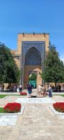 Samarkand: Mausoleumskomplex Gur-Emir mit dem Grab des berühmten Timur Lenk &ndash; &copy; Inge Bily (Eberhardt TRAVEL)