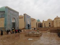 Gräberstraße in der Nekropole Schahi-Sinda, Samarkand