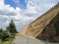 Stadtmauer in Schachrisabs