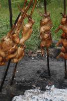 Spießbraten zum Mittag