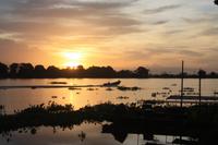 Sonnenaufgang im Delta