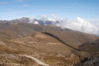 Blick auf die umliegenden Berge am Andenpass