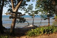 Ankunft am Strand von Querepare