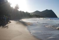 Ankunft am Strand von Querepare