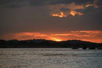 Sonnenuntergang vor Ciudad Bolivar