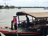Bootsfahrt auf dem Mekong