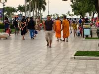 auf der Uferpromenade In Phnom Penh