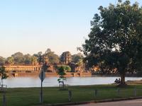 Der Wassergraben von Angkor Thom