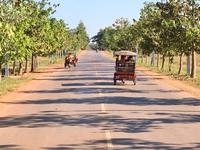 Auf dem Weg nach Angkor Wat