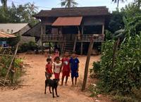 Typisches Haus ausserhalb von Siem Reap