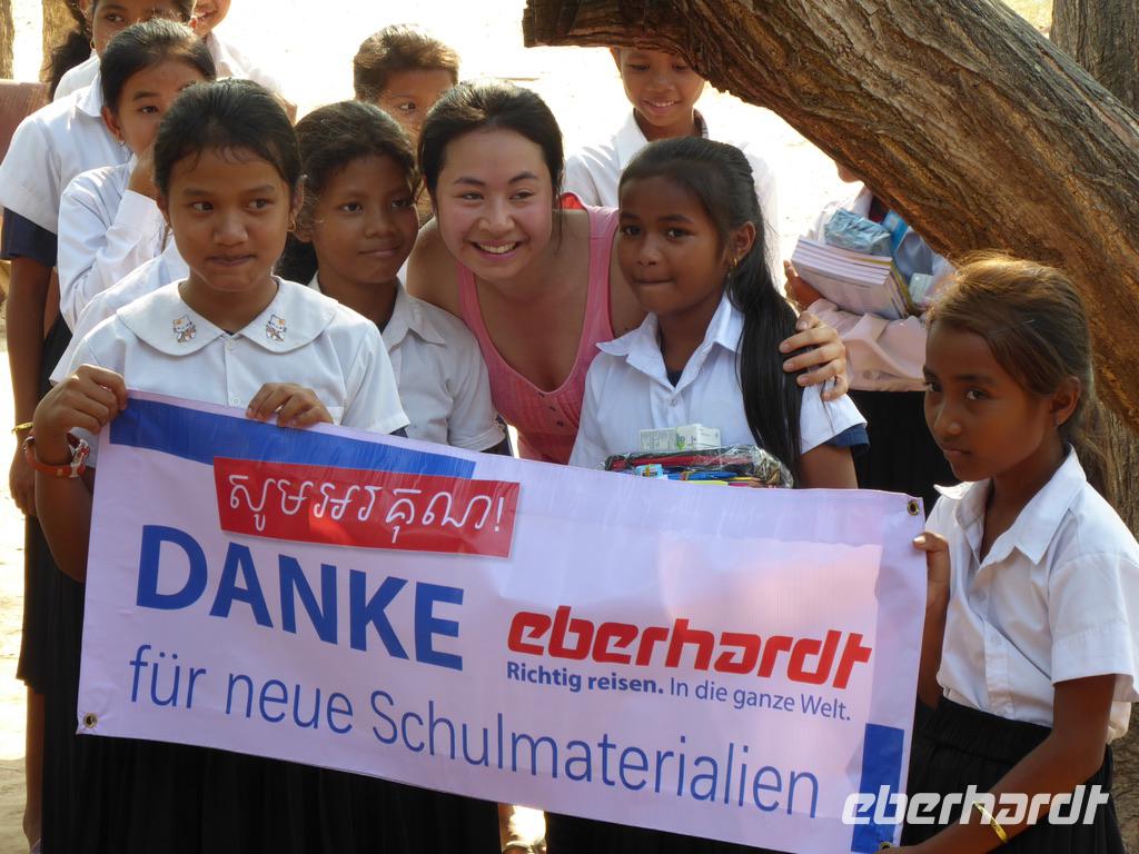 Spendenprojekt in der Phum Chhouk-Grundschule