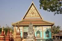 Siem Reap - Pagode & Friedhof