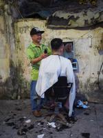Friseursalon in Hanoi