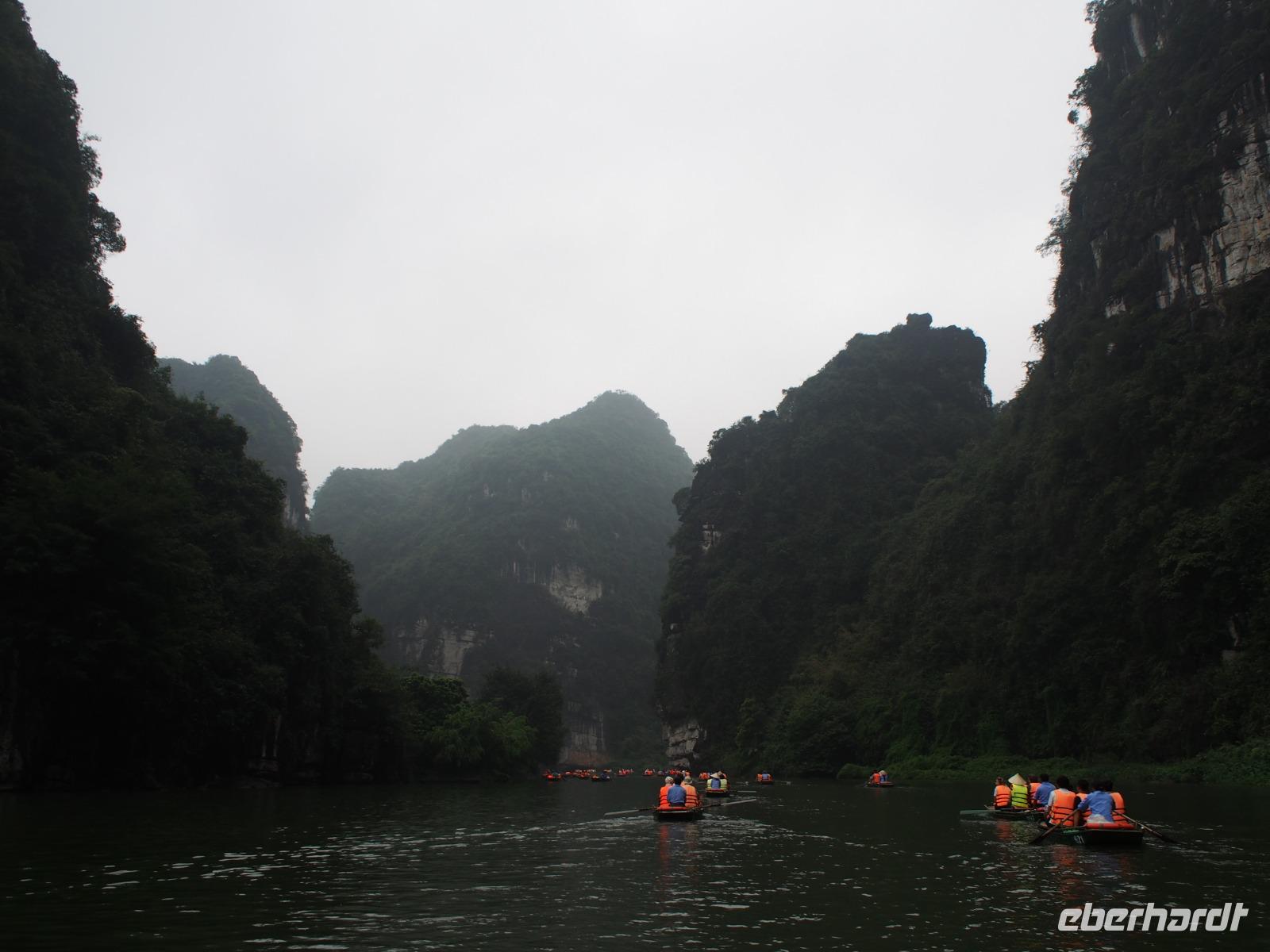 Ninh Binh: Bootsfahrt in Trang An