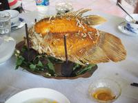 Cai Be: Elefantenohrfisch zum Mittagessen