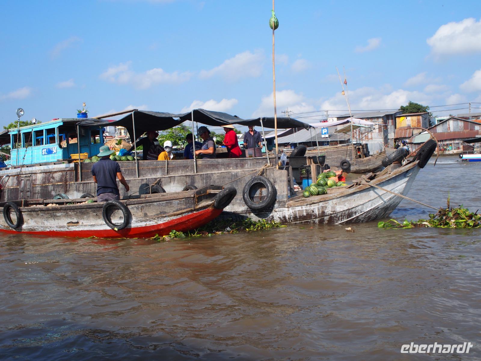 Cai Rang: Schwimmende Märkte