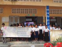 Schüler der Grundschule Phum Chouk