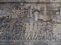 Wat Bayon: Wandrelief