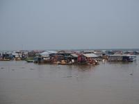 Schwimmendes Dorf auf dem Tonle Sap