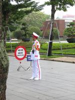 Polizist bei der Arbeit
