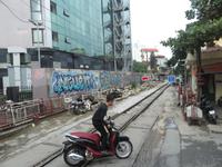 Die legendären Bahngleise (Hanoi)