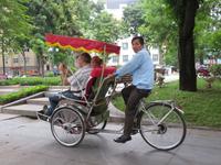 Rikscha-Fahrt ...