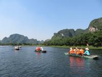 Bootsfahrt in Trang An (Ninh Binh)