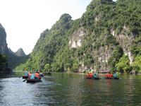 Bootsfahrt in Trang An (Ninh Binh)