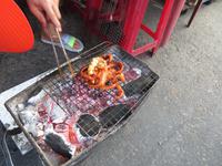 frisch zubereiteter Snack