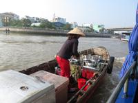 schwimmender Markt  in Can Tho