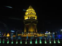 Phnom Penh bei Nacht