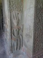 Wandrelief im Angkor Wat
