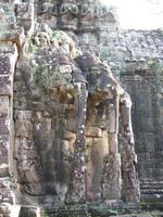 Elefanten am Südtor von Angkor Thom